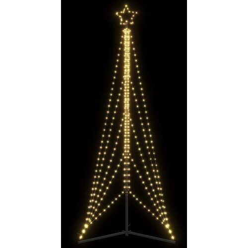 vidaXL Lučke za novoletno jelko 525 LED diod hladno tople bele 302 cm Cene