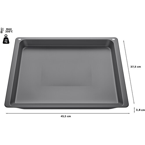 Bosch HEZ632070 Univerzalna tava 38 x x 455 375 mm, prikladna za pirolizu, za pogodna perilicu posuda Slike