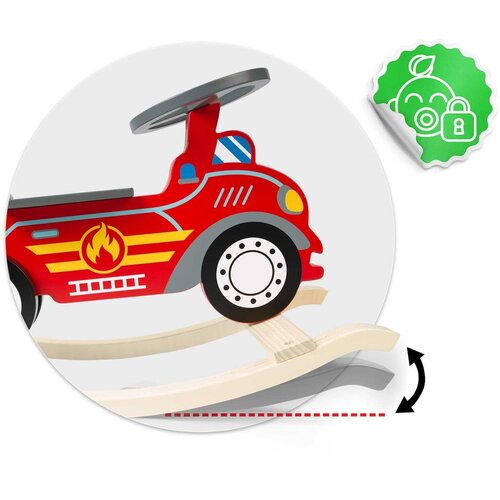 Ricokids Automobil za ljuljanje vatrogasci Slike