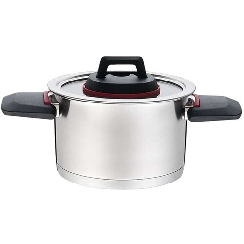  Lonac s Poklopcem Feel Maestro  MR-3530-20 Crno crvena Čelik Nehrđajući Čelik Plastika Ø 20 cm 3 2 L Cijene
