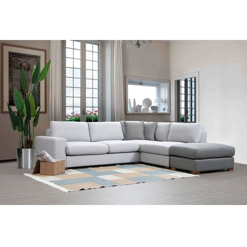  Kutni set Loop 2 95x85x246cm Siva Cijene
