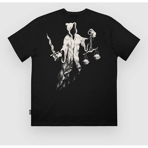 The Dudes Justits Classic T-shirt black Cene