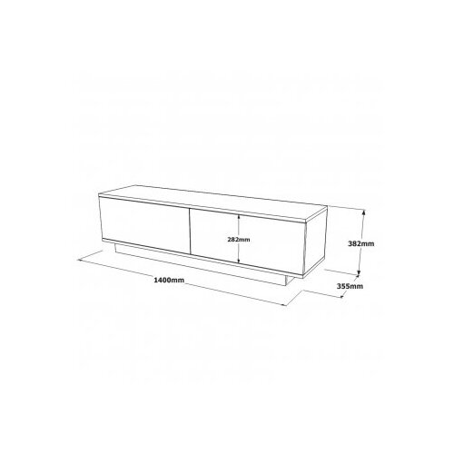 Hanah home FN1 lb polica za tv Slike