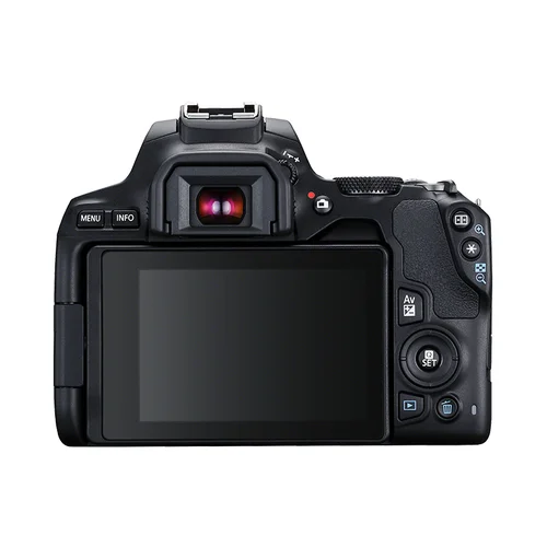 Canon Digitalni SLR fotoaparat EOS 250 D 25.80 MPix Crna 4K-Video, Bluetooth, Mobilni okretni zaslon , WiFi