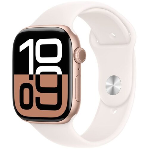 Apple Watch S10 GPS 42mm Rose Gold Alu Case with Light Blush Sport Band - S/M Cijene