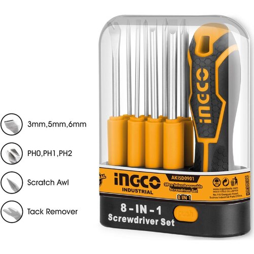 Ingco SET ODVIJAČA 9/1 AKISD0901 INGCO 0000106994 Cijene