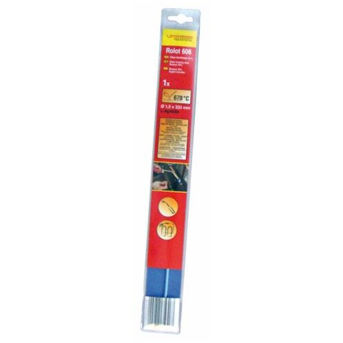 Rothenberger &amp;scaron;tap za zavarivanje i tvrdo lemljenje ROLOT 602 (&amp;Oslash; x D: 2,5 x 333 mm, Temperatura taljenja: 890 &amp;deg;C, 5 Kom.) Slike
