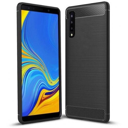 Nillkin silikonski ovitek za sony xperia L3 - mat carbon črn Slike