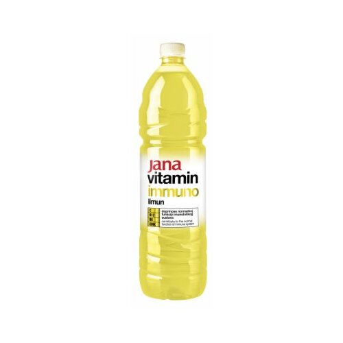 Jamnica Jana vitamin immuno limun mineralna negazirana voda 1,5L pet Slike