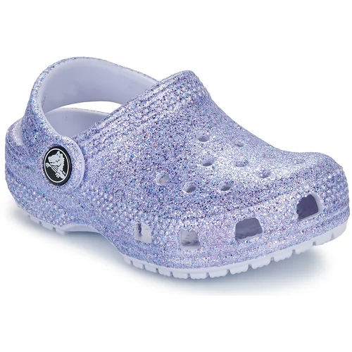 Crocs Classic Glitter Clog T Plava