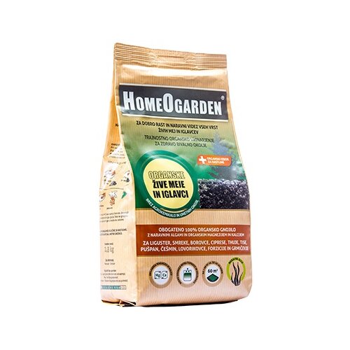 HOMEOGARDEN Organsko gnojilo za žive meje in iglavce HomeOgarden (2,5 kg) Slike