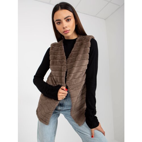 Och Bella Vest-TW-KZ-2114.09P-brown Slike