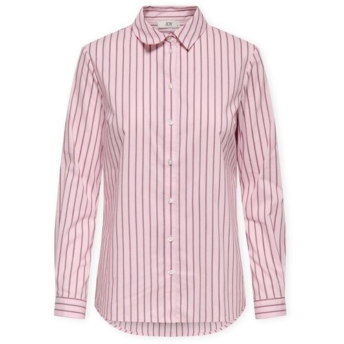 JDY Srajce & Bluze Noos Mio Shirt - Chalk Pink Rožnata Cene