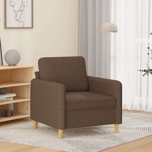  Fotelj rjav 60 cm blago Cene