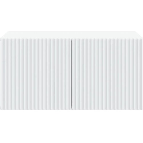  TV ormar za zid Bijela 59 5 x 41 x 30 cm Konstruirano drvo - Bijela 59 5 x 41 x 30 cm Slike