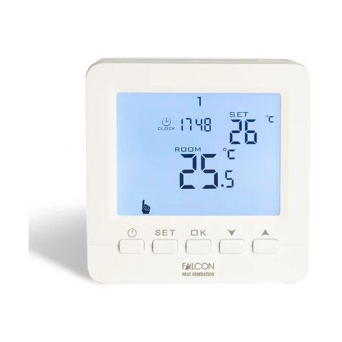 FALCON Heat Generation Falcon RF Control Basic programabilni digitalni sobni termostat za centralno grejanje (3A) Slike