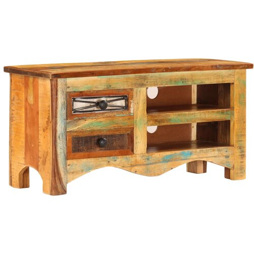 The Living Store TV omarica 80x30x40 cm iz trdnega predelanega lesa - TV Stojalo, (21374513) Slike