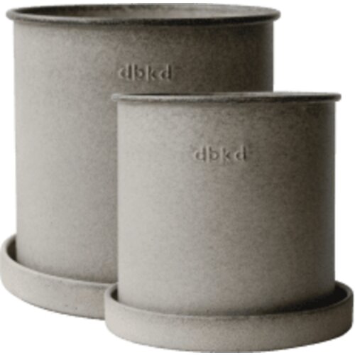  PLANT POT small, 2 seta - beige Cene
