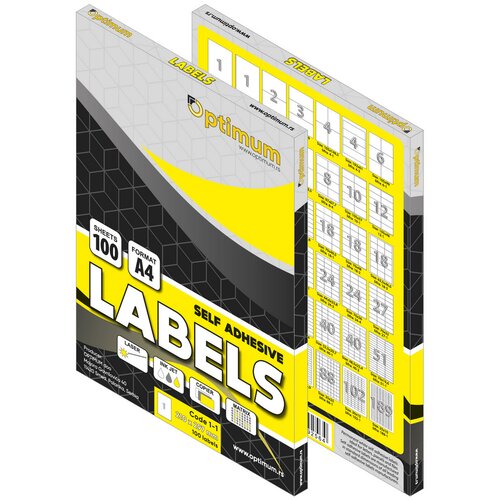 Optimum Nalepnice A4 105x37.1 1/16 OP Cene