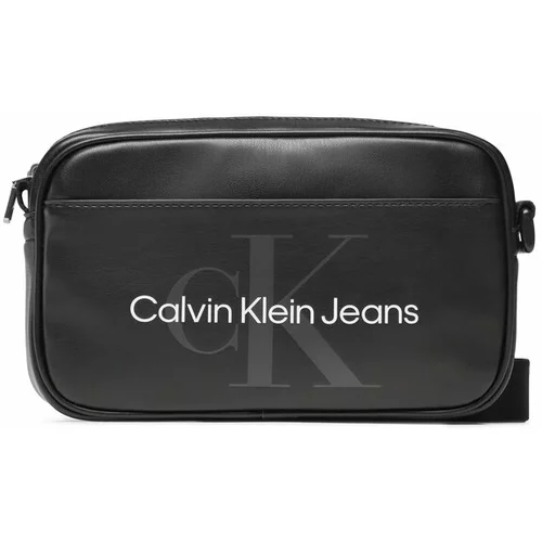 Calvin Klein Jeans Torba preko ramena 'Wandelbare' crna / bijela