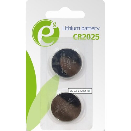 Gembird EG-BA-CR2025-01 ENERGENIE CR2025 Lithium button cell 3V PAK2 (cena po kom.) Slike