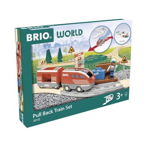 Ravensburger Igrača 36102 Rdeči vlak z retrofrikcijo, (5000512554) Slike
