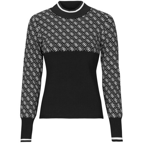 Guess LISE 4G LS SWEATER Crna Slike
