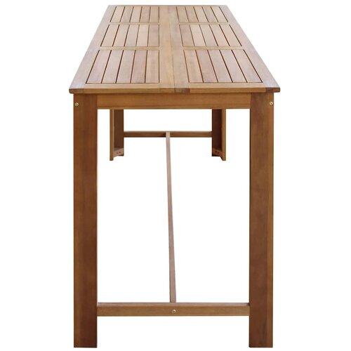  Barski stol od masivnog drva akacije 150 x 70 x 105 cm Slike