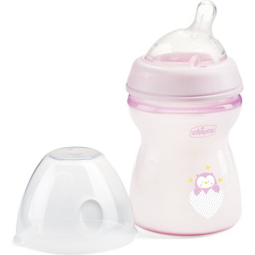 Chicco Natural Feeling Girl steklenička za dojenčke 2m+ 250 ml Cene