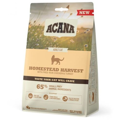 Acana cat homestead harvest, potpuna suha hrana za mačke, 340 g Slike