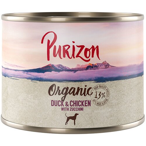 Purizon Organic 6 x 200 g - Pačetina i piletina s tikvicom Cijene
