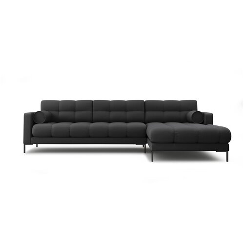 Cosmopolitan Design Temno siva kotna sedežna garnitura (desni kot) Bali &amp;ndash; Slike