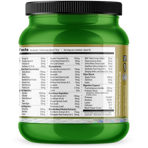 Ultimate Nutrition veggie greens &amp;ndash; prirodni dodatak za energiju Slike