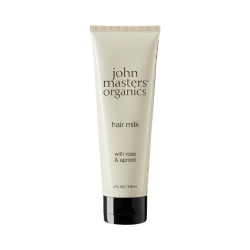 John Masters Organics Rose & Apricot Hair Milk mlijeko bez ispiranja za suhe vrhove kose 118 ml