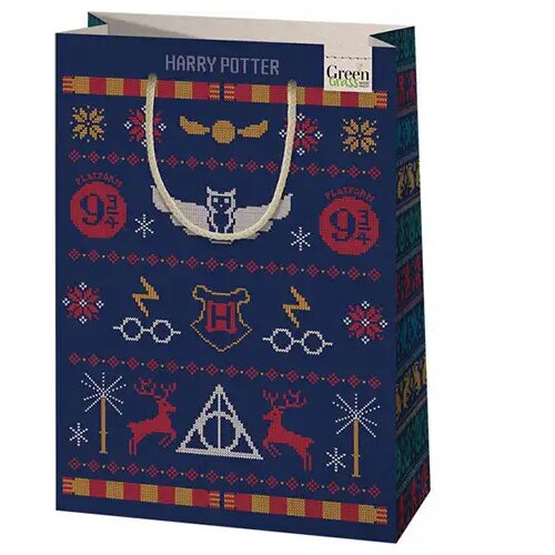 Cardex green grass harry potter božićni uzorci velika veličina premium poklon vrećica 26x14x33cm Cijene