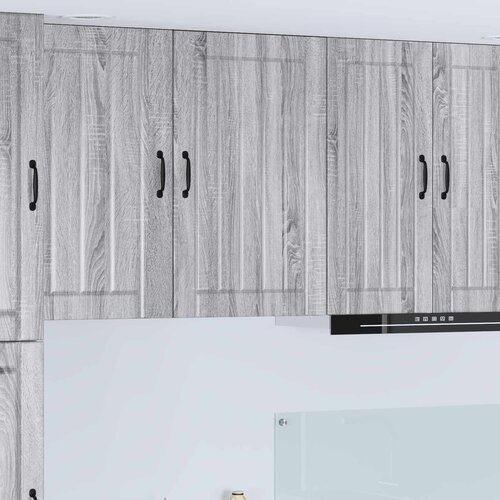 Ormar za Zid Lucca Siva sonoma 50 x 31 x 80 cm Cene