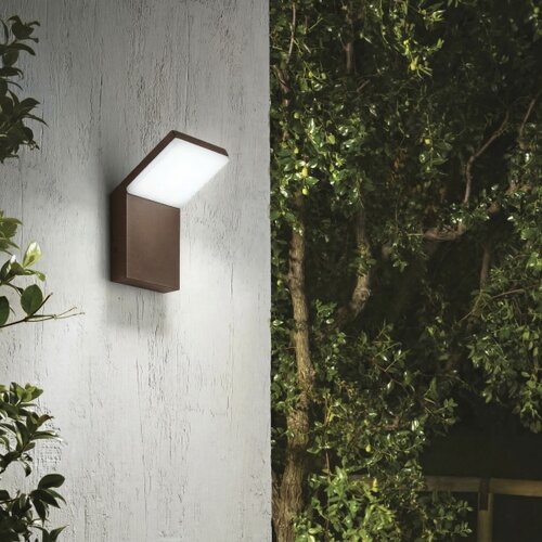 Ideal Lux - LED Spolja&amp;scaron;nje zidno svetlo STYLE LED/8,5W/230V 3000K CRI 90 IP54 braon Slike