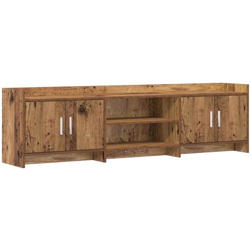 VidaXL ormar 168 x 33 x 47 cm Staro drvo Konstruirano drvo Slike