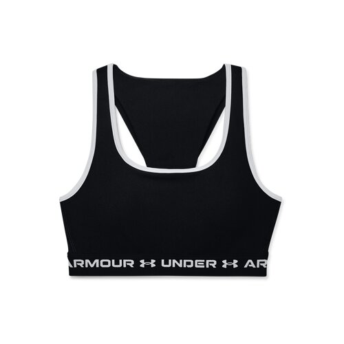 Under Armour UA Crossback Mid Pocket Women's Bra, Black/White, (20489976) Cene