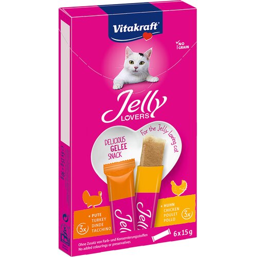 Vitakraft Jelly Lovers piščanec in puran - 24 x 15 g Cene