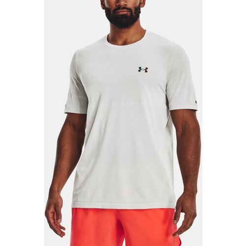 Under Armour T-Shirt UA Rush Seamless Legacy SS-WHT - Men Cene