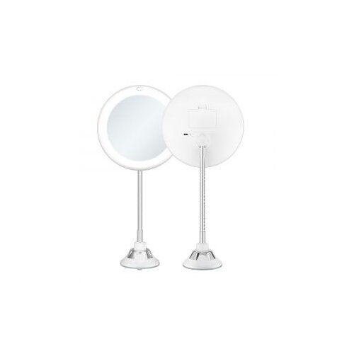  Ogledalo kozmetičko Smile LED okruglo s vakumom 17 cm &ndash; Bijelo Cijene