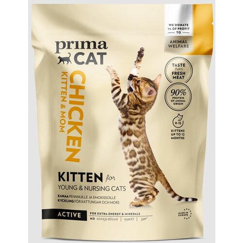 Prima hrana za mačke Kitten - Chicken 1.4kg Slike