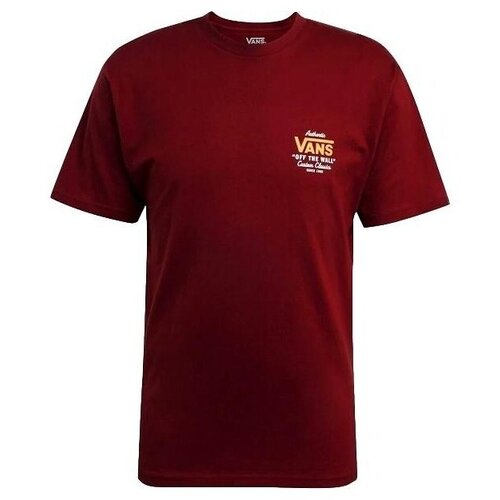 Vans Majice s kratkimi rokavi CAMISETA HOMBRE HOLDER CLASSIC VN0A3HZFBWE1 Rdeča Slike