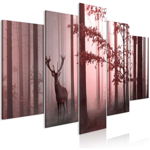  Slika - Morning (5 Parts) Wide Pink 200x100 Slike
