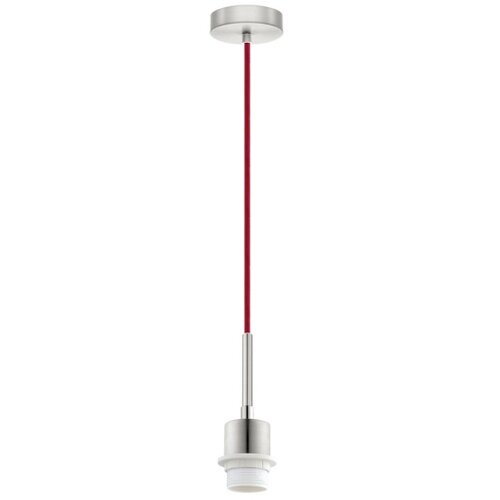 Brilagi LED luster na sajli NUBILA 1xE27/60W/230V prečnika 14 cm crvena/crna Slike