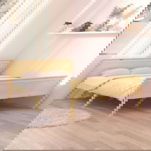  Posteljni okvir iz trdne borovine 160x200 cm, (20644275) Slike