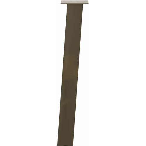  Noge za konzolni stol 4 kom. Prirodni čelik 72 cm Čelik Slike