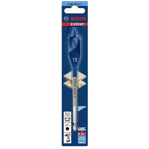 Bosch Expert Plosnato svrdlo za drvo (Duljina: 152 mm, Promjer: 18 mm) Slike