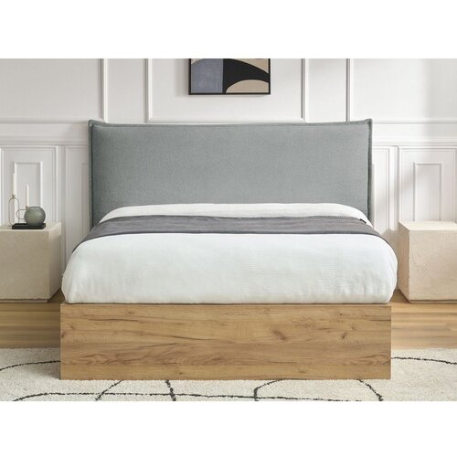 Bobochic Paris Svijetlo sivi podstavljeni tapecirani/od iverice bračni krevet s prostorom za odlaganje s podnicom 180x200 cm Charlie &amp;ndash; Slike